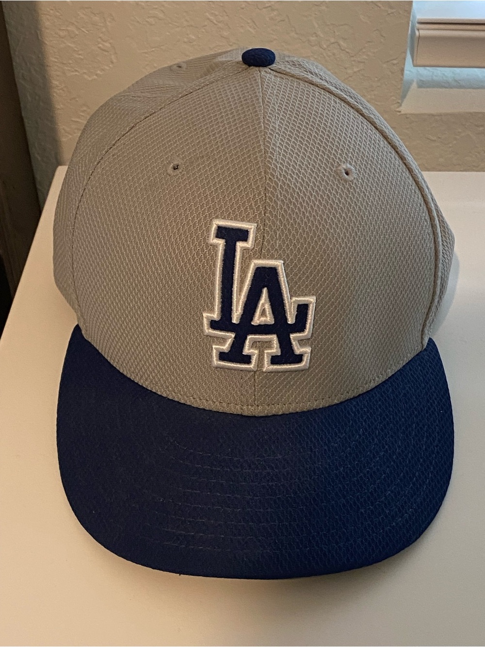 New Era Gray & Black 59FIFTY Fitted Cap - MLB Collection  LA Dogdgers